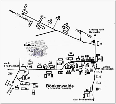 Boenkenwalde-Strassenplan